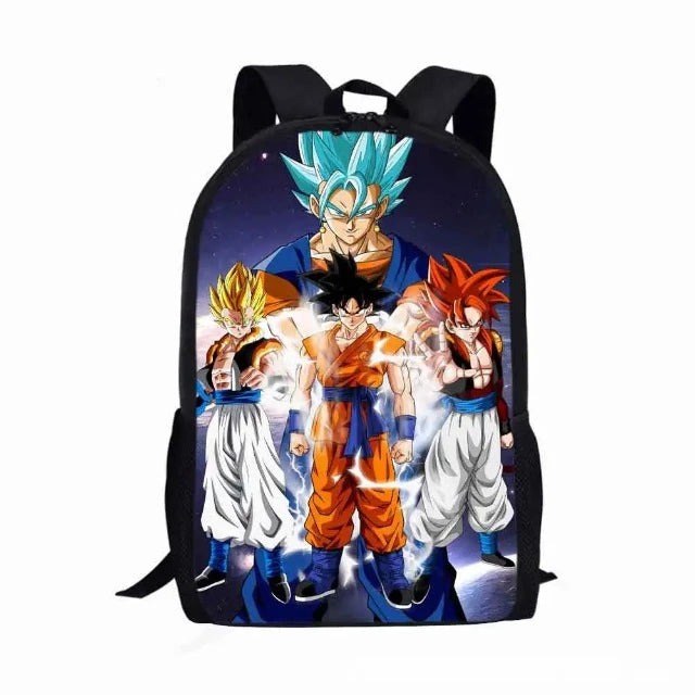Sac à Dos Cartable Dragon Ball Z Goku Fusion