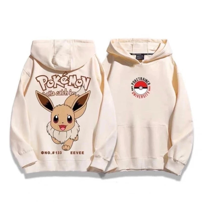 Sweat À Capuche Pokémon Enfant Pull Evoli