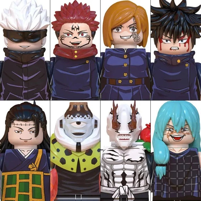 Lego Jujutsu Kaisen (Pack de 8)