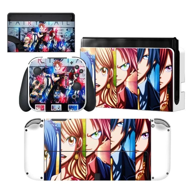 Sticker Autocollant Nintendo Switch Fairy Tail Anime