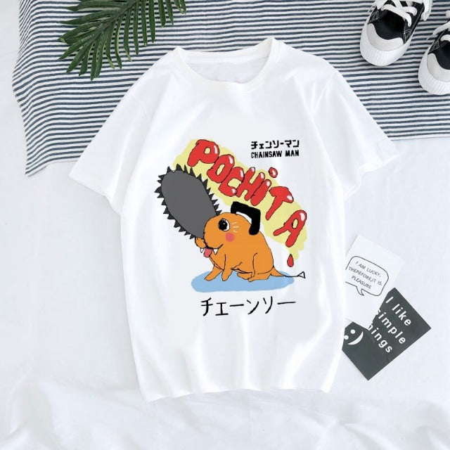 T-shirt Pochita Kawai Chainsaw Man