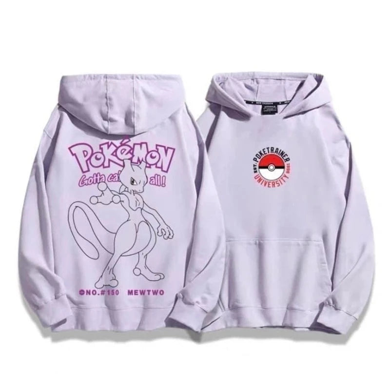 Sweat À Capuche Pokémon Enfant Pull Mewtwo
