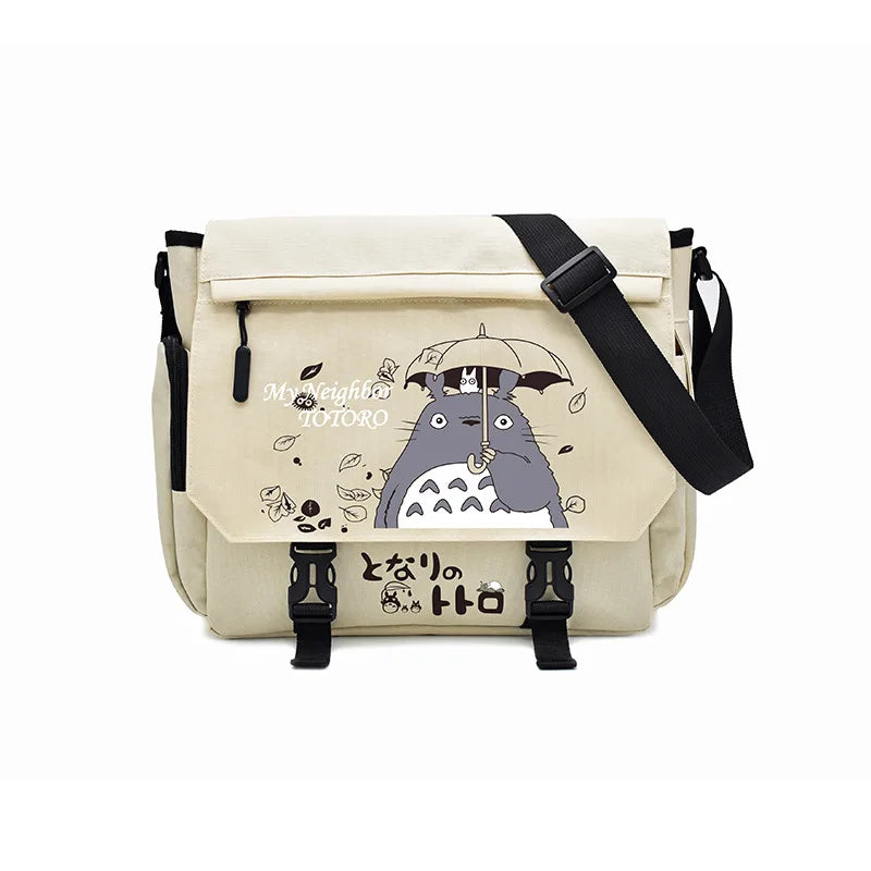 Cartable Bandoulière Totoro Sac Beige