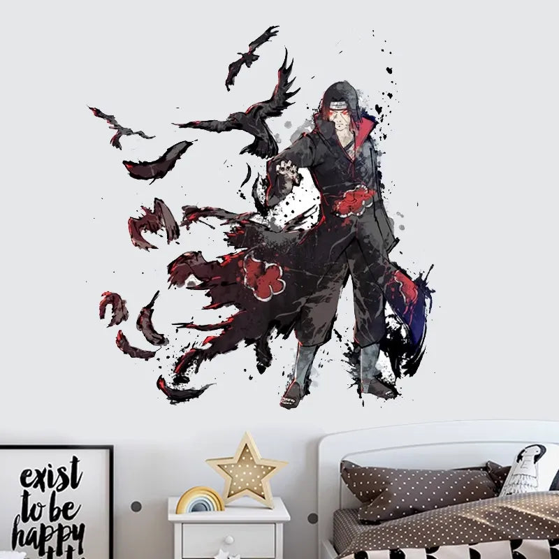 Autocollant Mural Itachi Uchiha Naruto