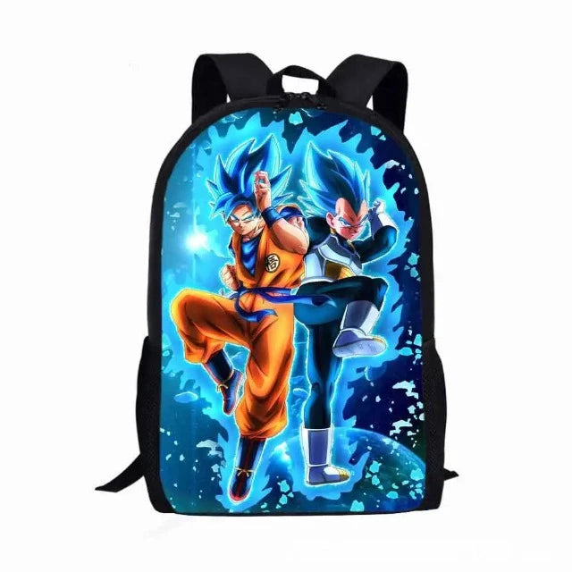 Sac à Dos Cartable Dragon Ball Z Goku &amp; Vegeta