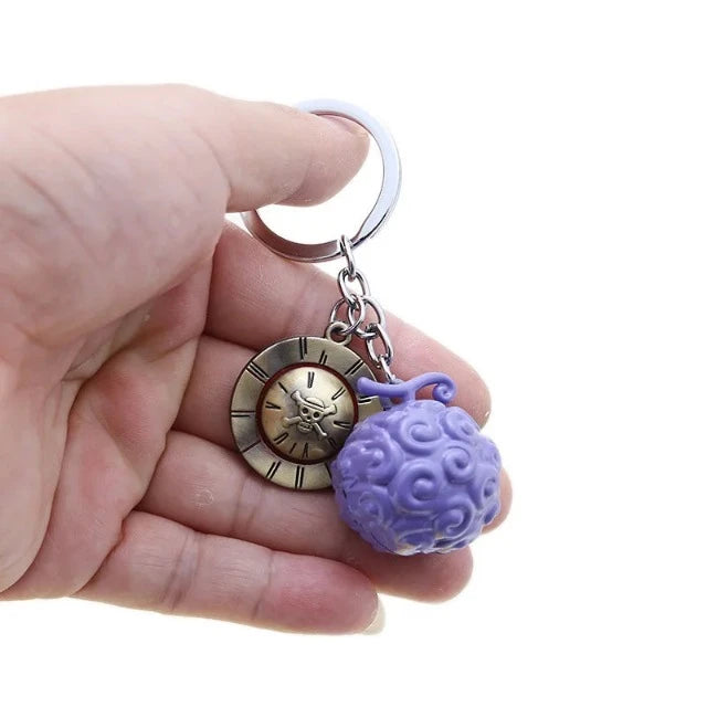 Porte-Clés One Piece Chapeau de Paille