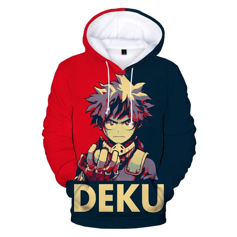 Sweat A Capuche My Hero Academia Pull Enfant Deku