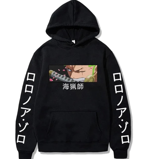 Sweat Pull One Piece Roronoa Zoro Sabre Noir