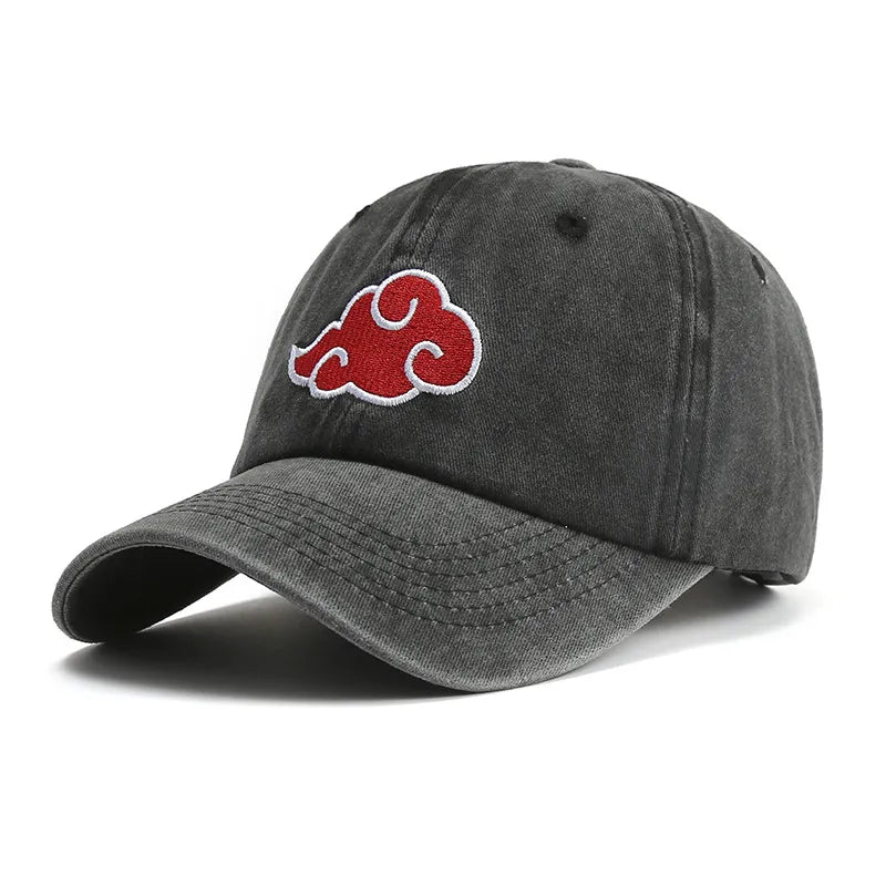 Casquette Vintage Naruto Nuage Noir