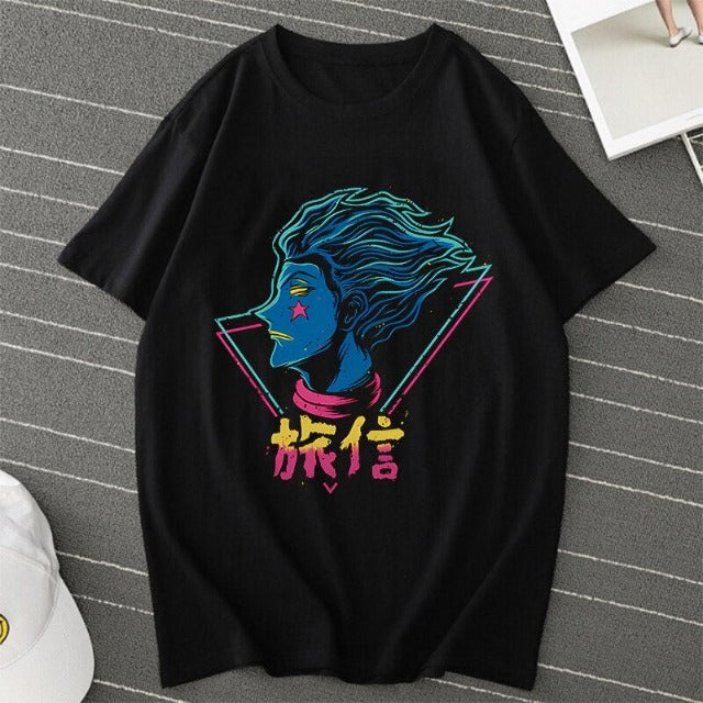 T-Shirt Maglietta Retro Hunter x Hunter Hisoka