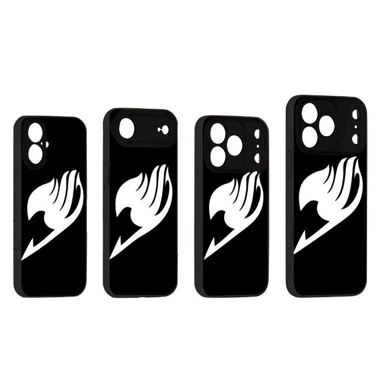 Coque de téléphone pour iPhone emblème Fairy Tail blanc 