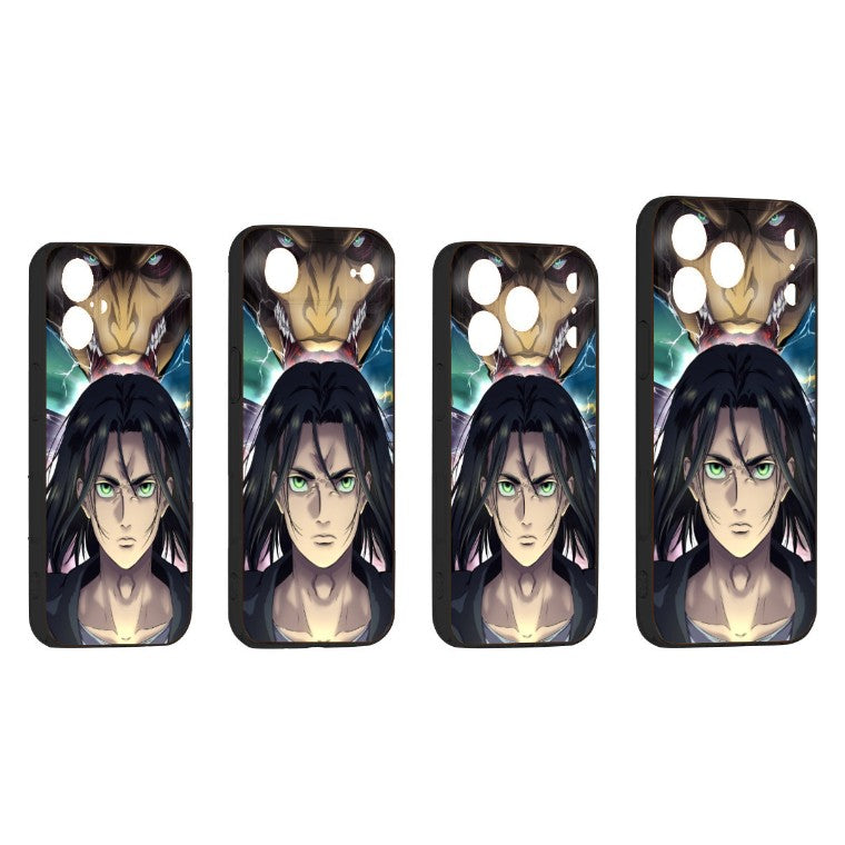 Coque de téléphone pour iPhone Attaque Des Titans Eren