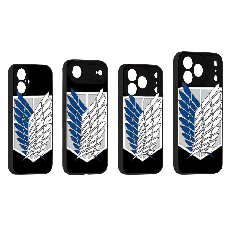 Coque de téléphone pour iPhone Attaque Des Titans bataillon d'exploration