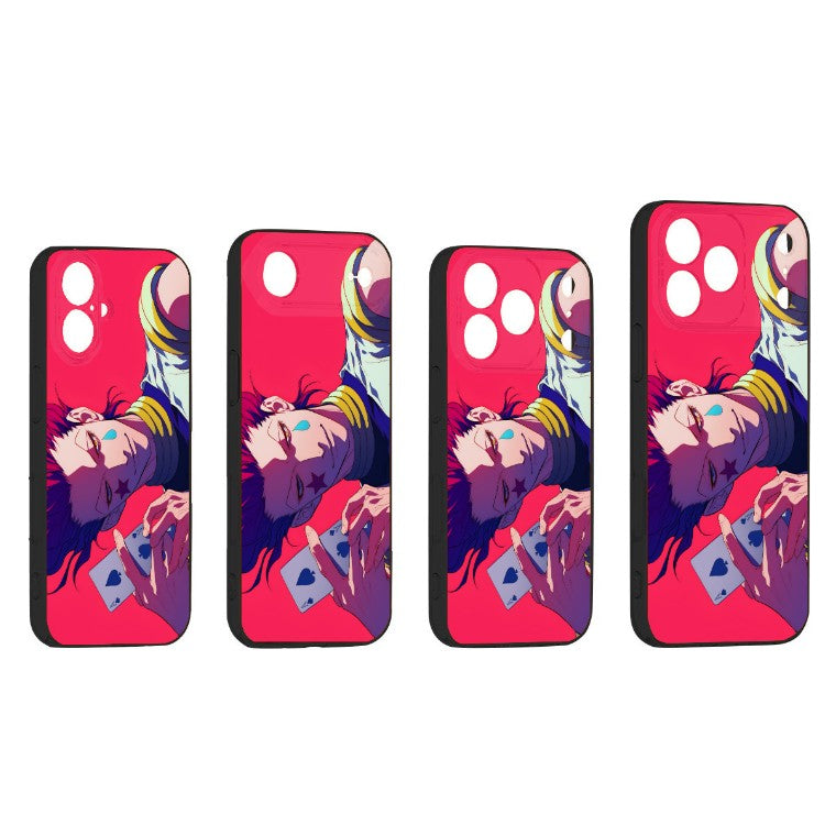 Coque de téléphone pour iPhone fuschia Hunter x Hunter Hisoka 