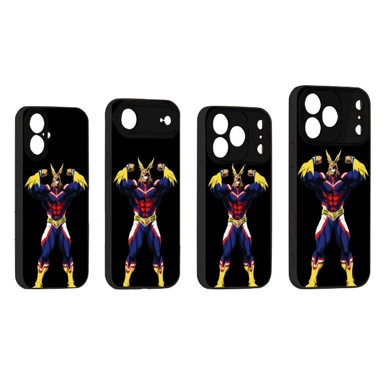 Coque de téléphone pour iPhone My Hero Academia All Might