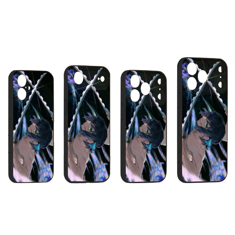 Coque de téléphone pour iPhone Demon Slayer Inozuke Hashibara