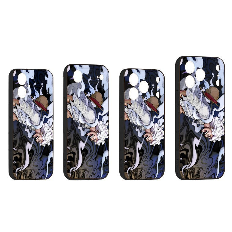 Coque de téléphone pour iPhone One Piece Monkey D. Luffy Gear 5
