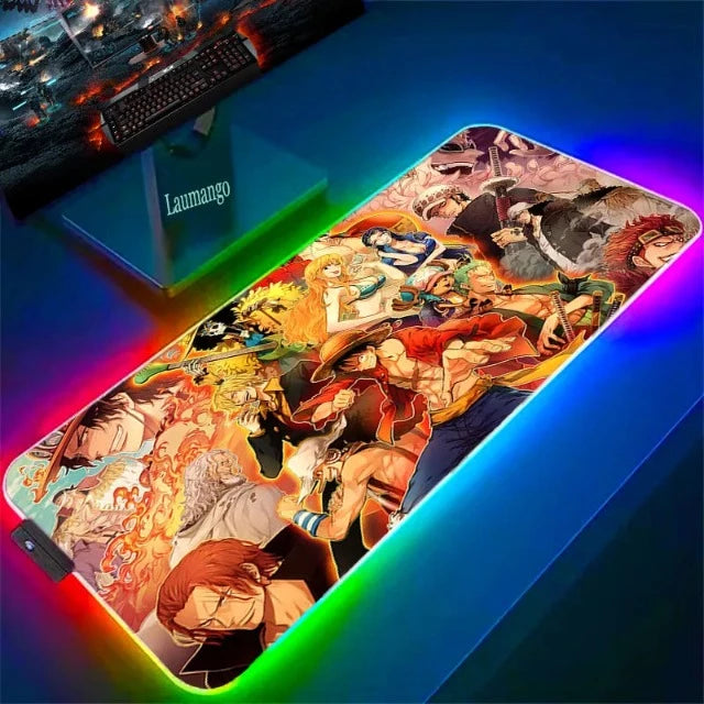 Tapis de Souris Lumineux One Piece