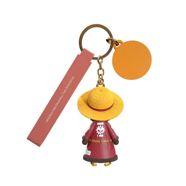 Portachiavi con figura Rufy di One Piece