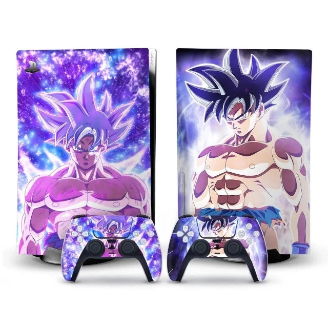 Sticker Autocollant PS5 Dragon Ball Z Goku Ultra Instinct