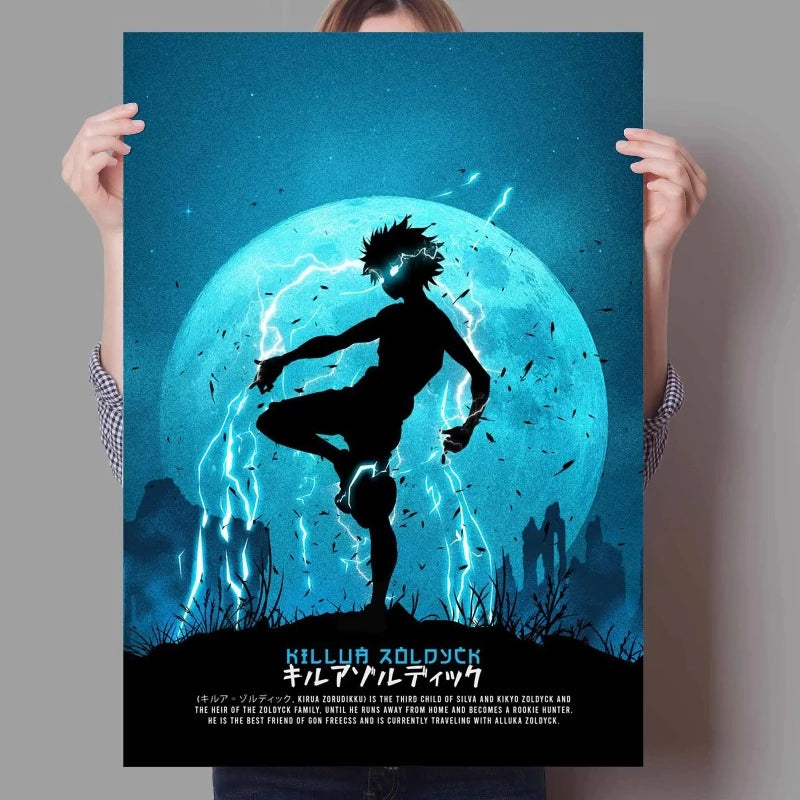 Affiche Poster Hunter X Hunter Killua Zoldyck