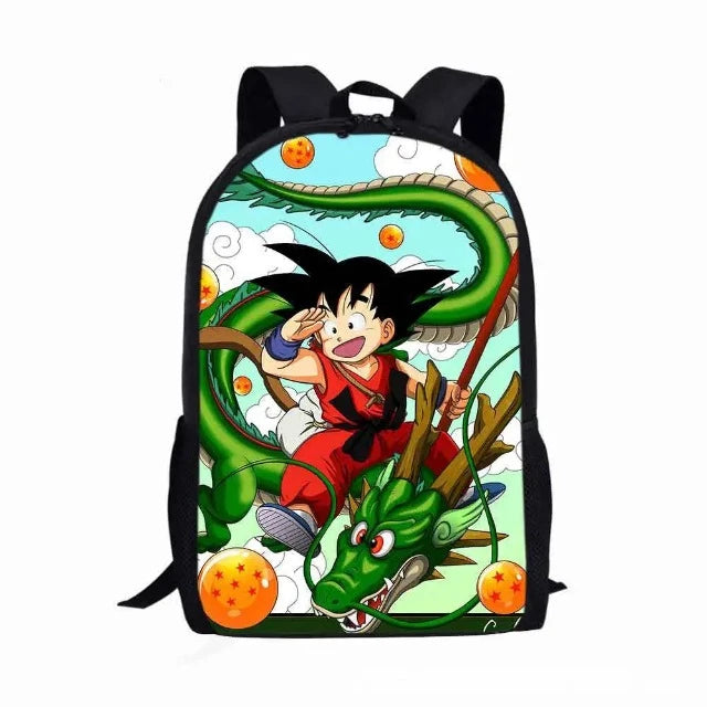 Sac à Dos Cartable Dragon Ball Z Goku Shenron