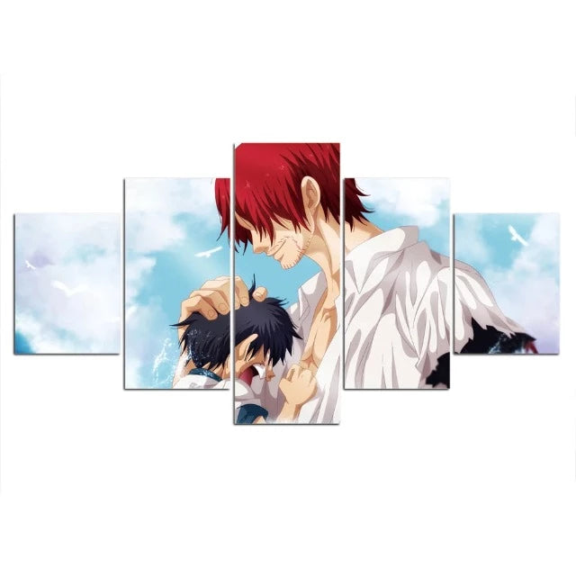 Tableau Cadre One Piece Shanks le Roux