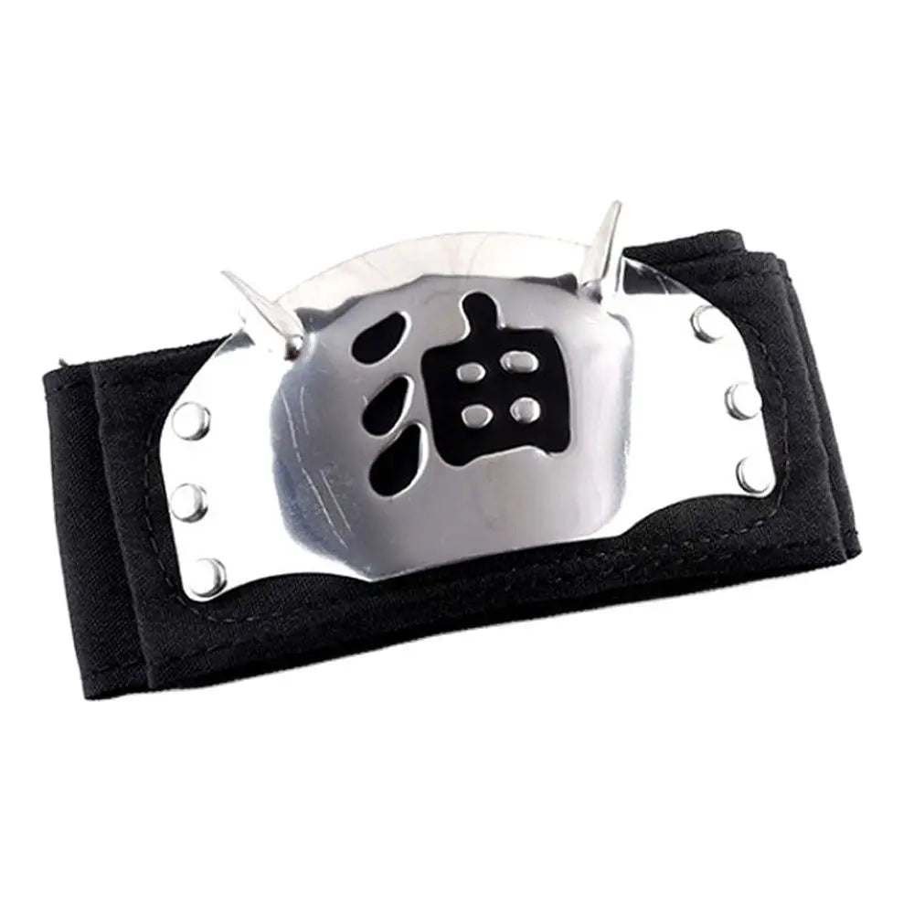 Bandeau Frontal Naruto Jiraya Gamamaru Noir