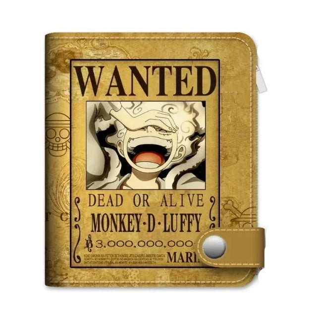 Portefeuille Porte-Monnaie One Piece Wanted Luffy Fifth Gear