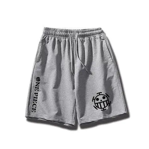 Short One Piece Trafalgar Law Gris