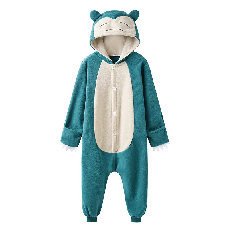 Combinaison de Pyjama Pokemon Enfant Onesie Ronflex