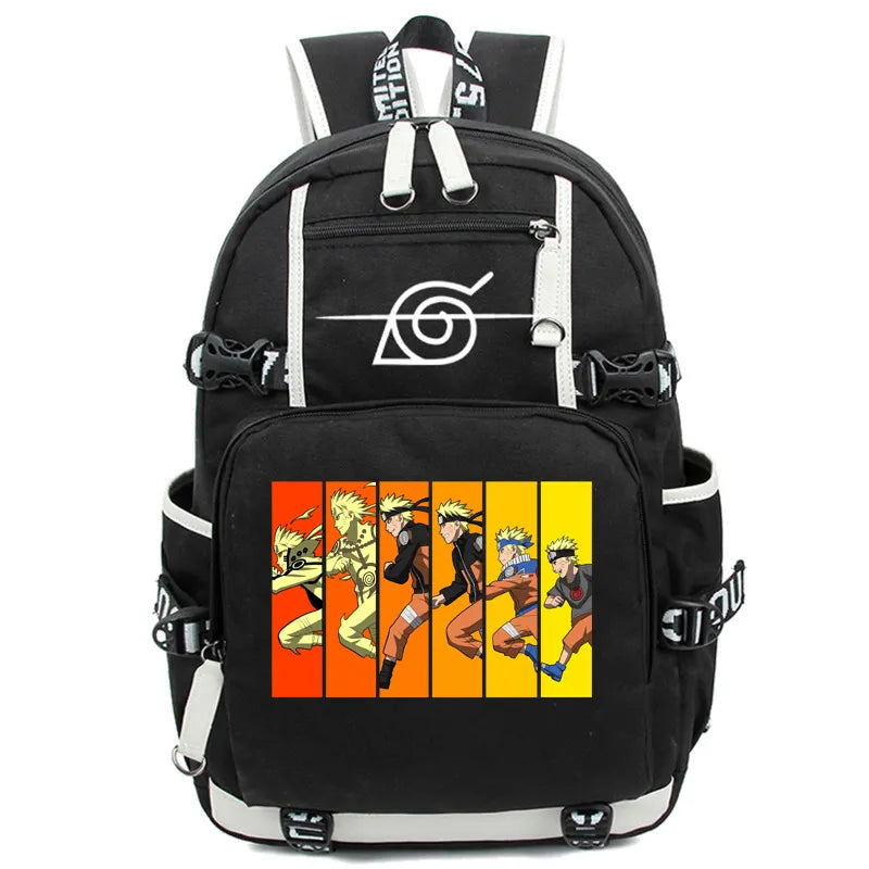 Cartable Naruto Sac À Dos Evolutions Bretelles