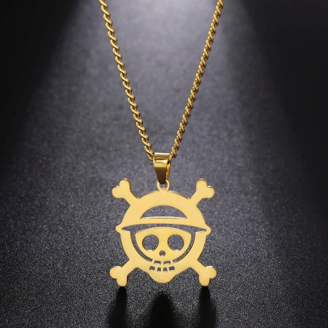 Collar con colgante de pirata de una pieza