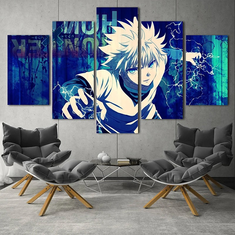 Tableau Toile Kirua Zoldick HxH