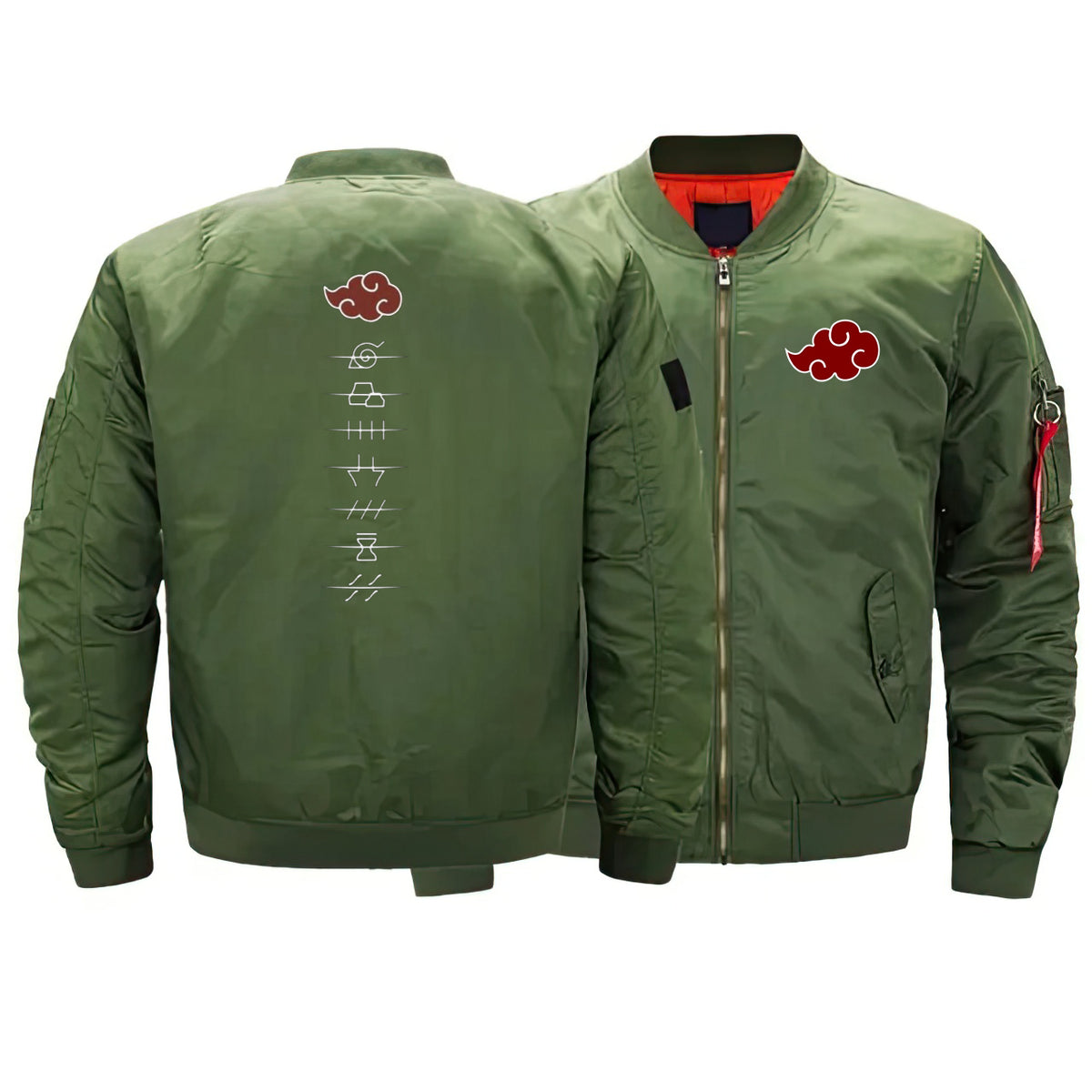Giacca con stemma di Naruto Akatsuki (4 colori)