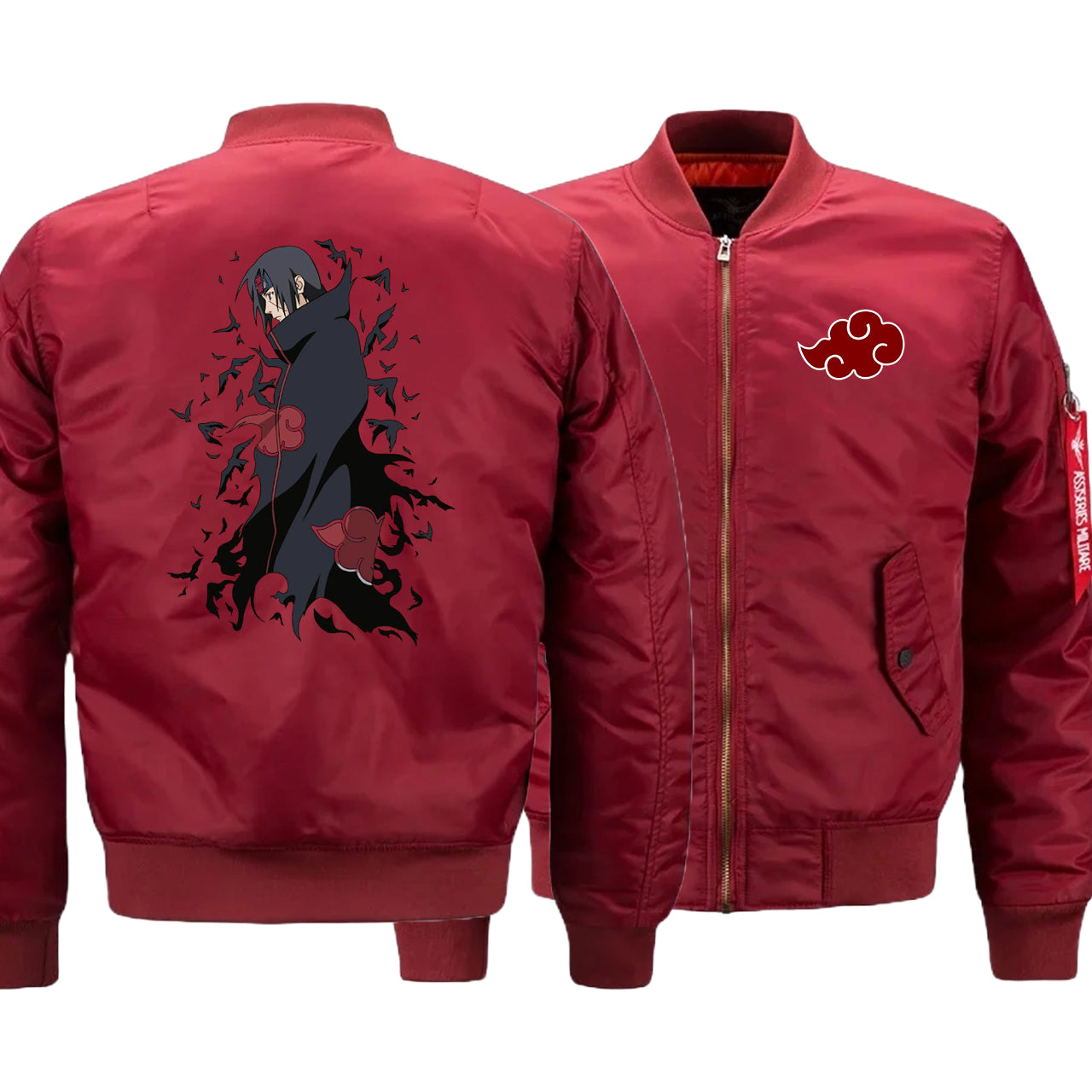 Giacca bomber Naruto Itachi Akatsuki (4 colori)