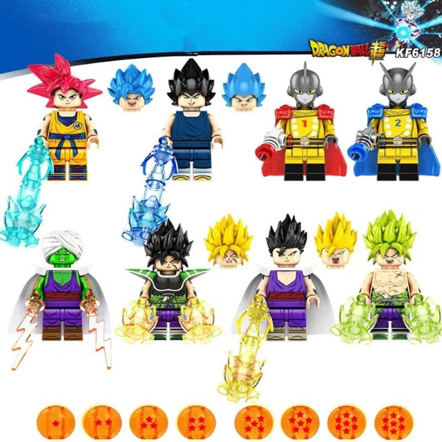 Lego Dragon Ball Super Spielzeug (8er-Pack)