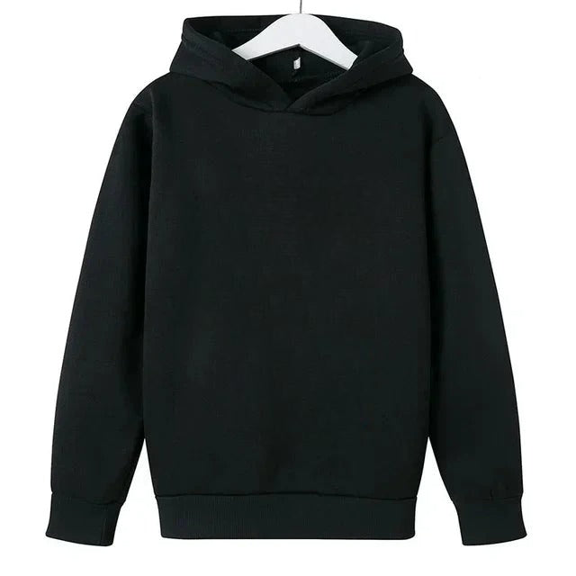 Sudadera con Capucha Infantil One Piece Monkey D. Luffy Negro