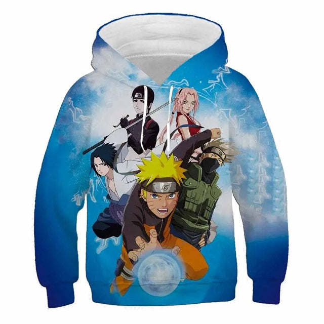 Sweat pour Enfant Naruto Pull Équipe 7