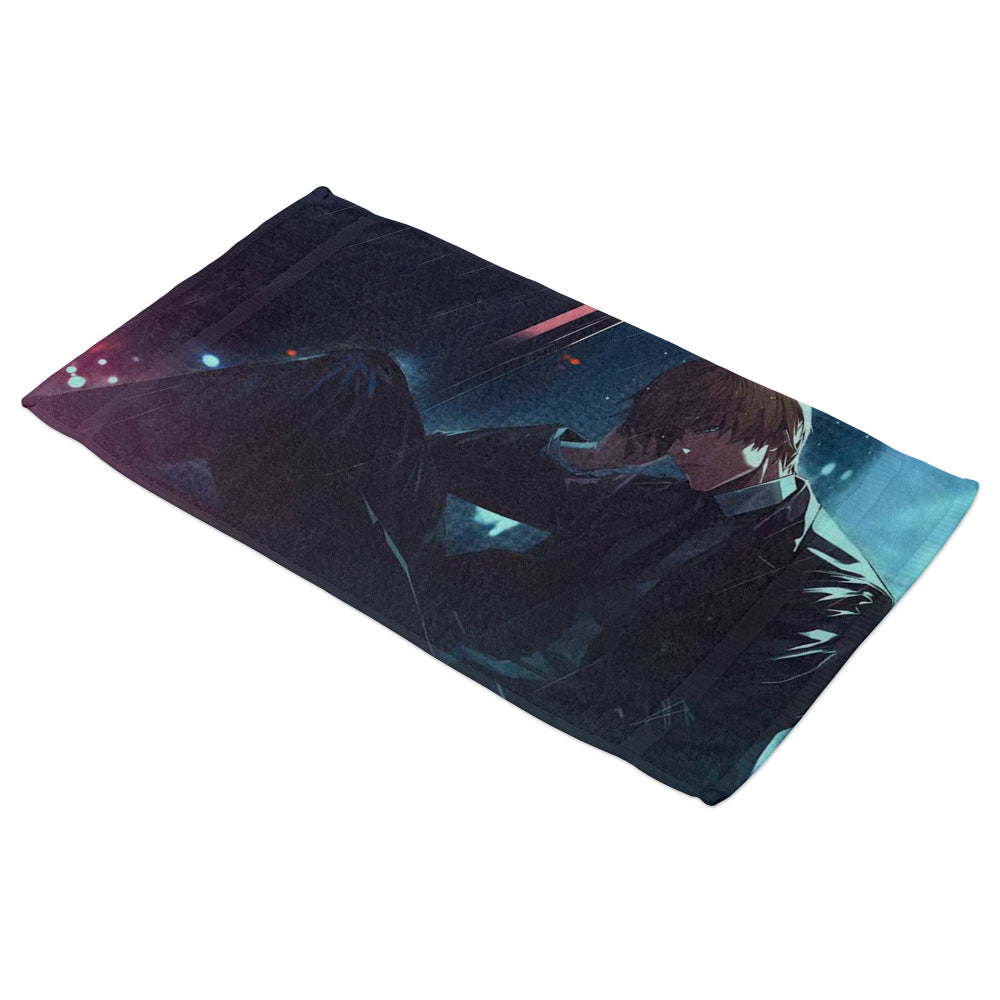 Serviette de bain Death Note Light nuit