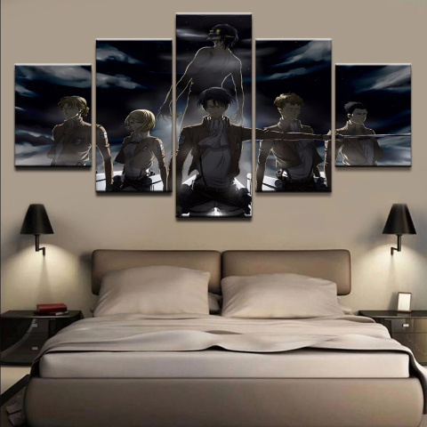 Tableau Escouade Livaï