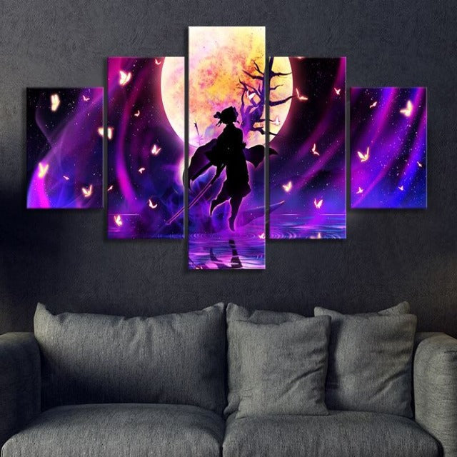 Marco de lienzo de pintura Shinobu Demon Slayer