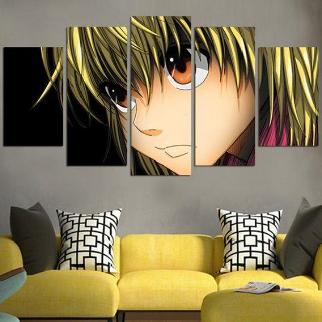 Tableau Kurapika HxH Cadre Toile