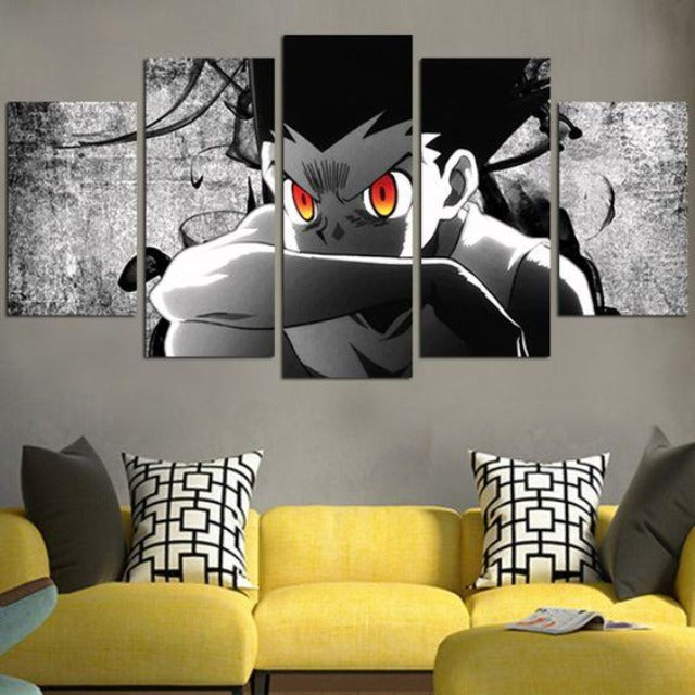 Tableau Gon Freecss Hunter x Hunter Cadre Toile