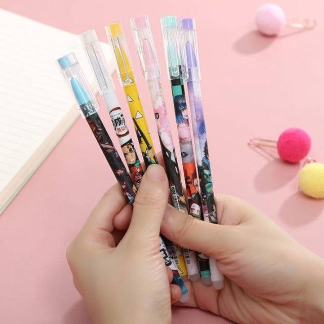 Stylos Demon Slayer 6 Pièces