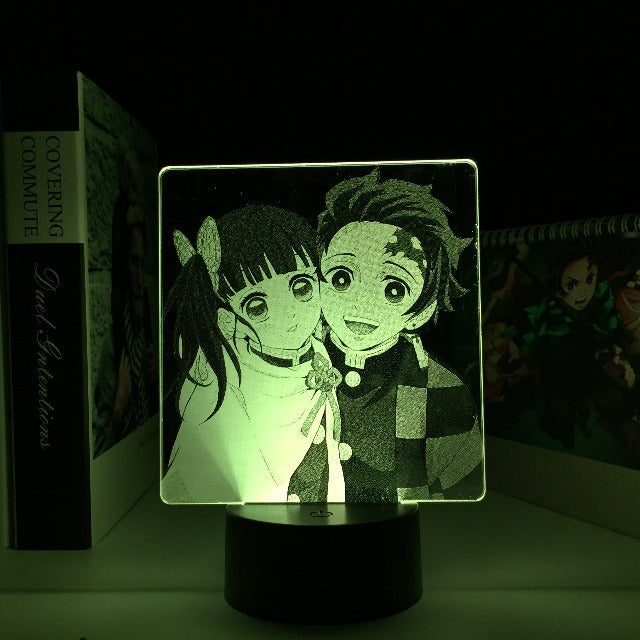 Lámpara 3D Demon Slayer