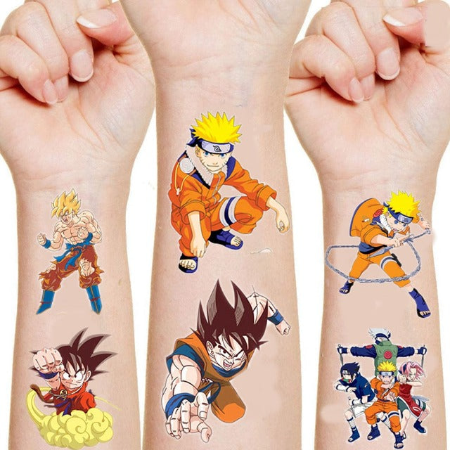 Tatouage Temporaire Dragon Ball 