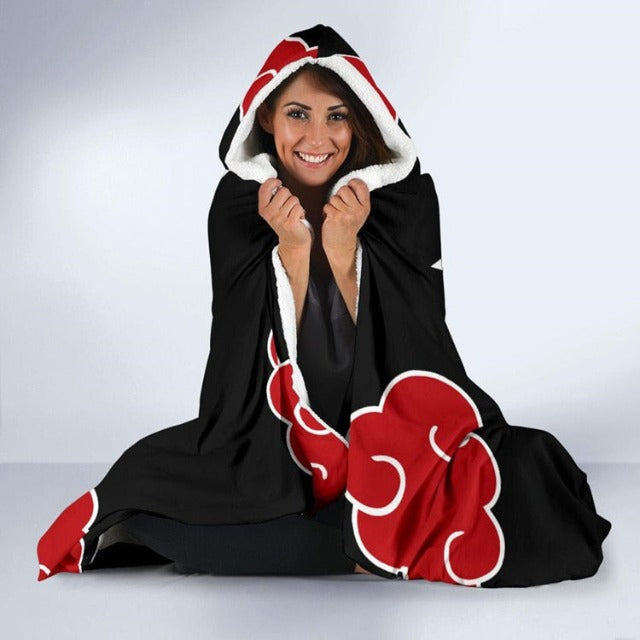 Plaid à Capuche Naruto Akatsuki