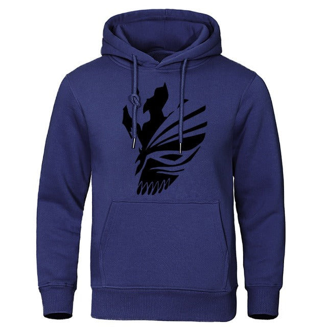 Sweat Bleach Masque Hollow Ichigo bleu marine