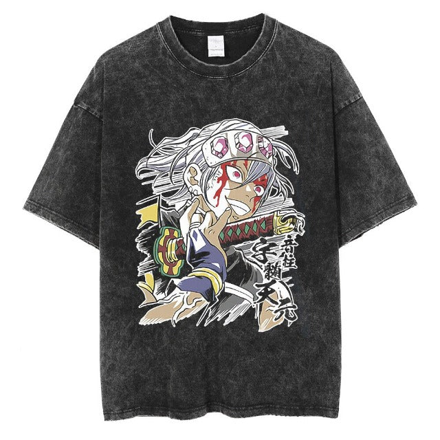 T-shirt Tegen Uzui Demon Slayer